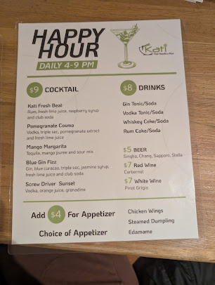 Menu Kati Thai Cuisine - 25