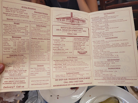 Menu Katz's Delicatessen - 21