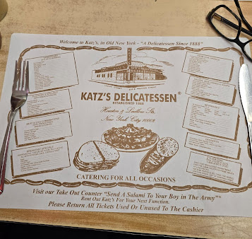 Menu Katz's Delicatessen - 26