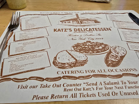Menu Katz's Delicatessen - 27