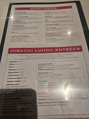 Menu Kaze Japanese Steakhouse - 23
