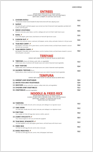 Menu Ken Sushi Asian Bistro - 24