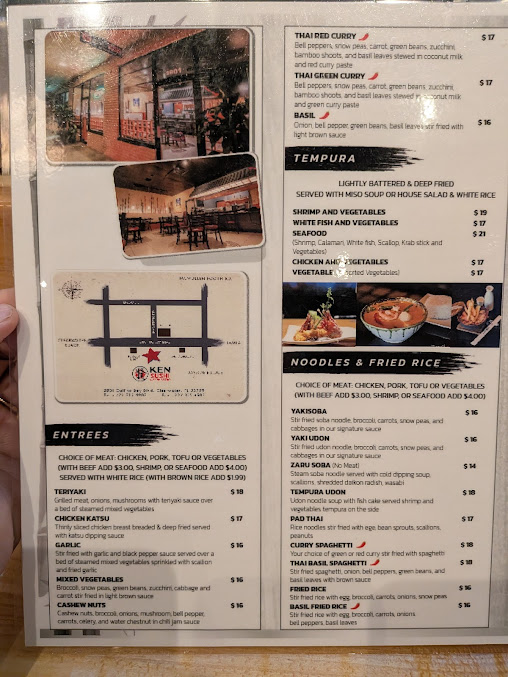 Menu Ken Sushi Asian Bistro - 26