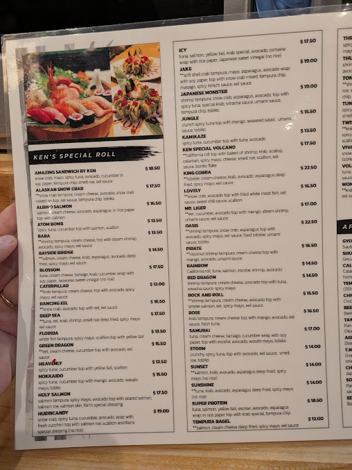 Menu Ken Sushi Asian Bistro - 29