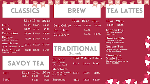 Menu Kennedy Coffee Roasting Company - 20