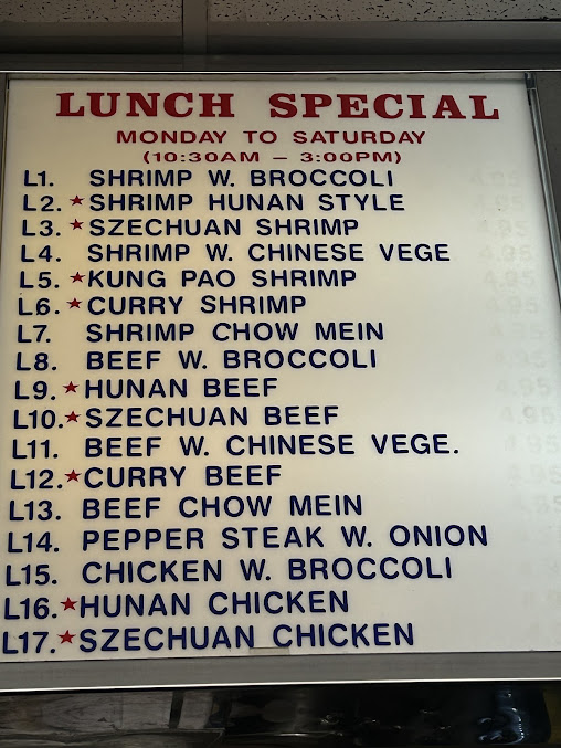 Menu Kennys Chinese Restaurant - 21