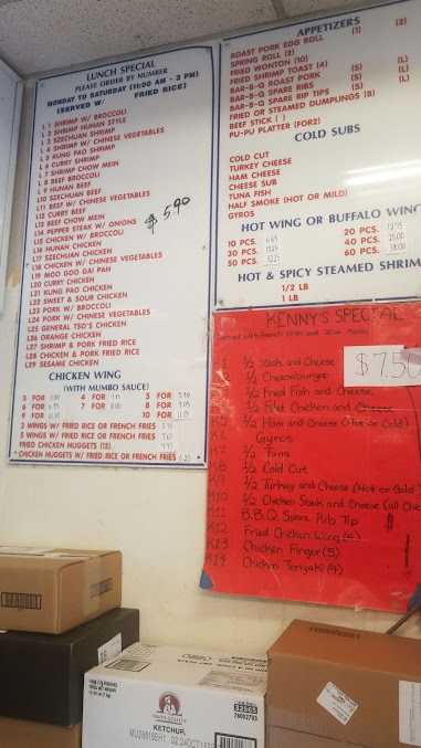 Menu Kennys Sub Shop - 21