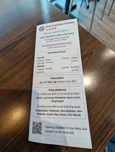 Menu Kens Chinese Restaurant - 25