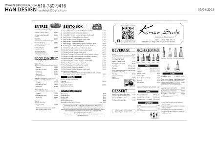 Menu Kenzo Sushi Japanese Restaurant - 21