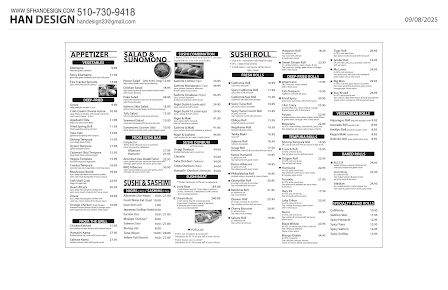 Menu Kenzo Sushi Japanese Restaurant - 23