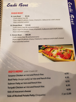 Menu Kenzo Sushi Japanese Restaurant - 25
