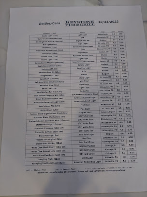 Menu Keystone Pub - 20
