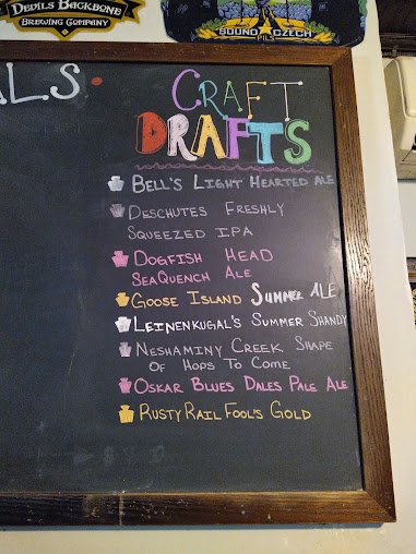 Menu Keystone Pub - 25