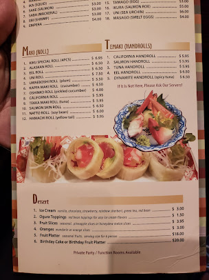 Menu Kiku Alpine Restaurant - 22