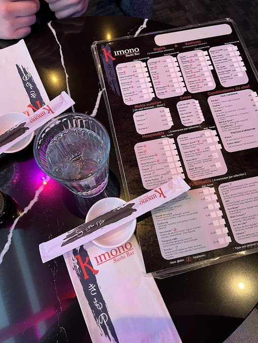 Menu Kimono Sushi - 23