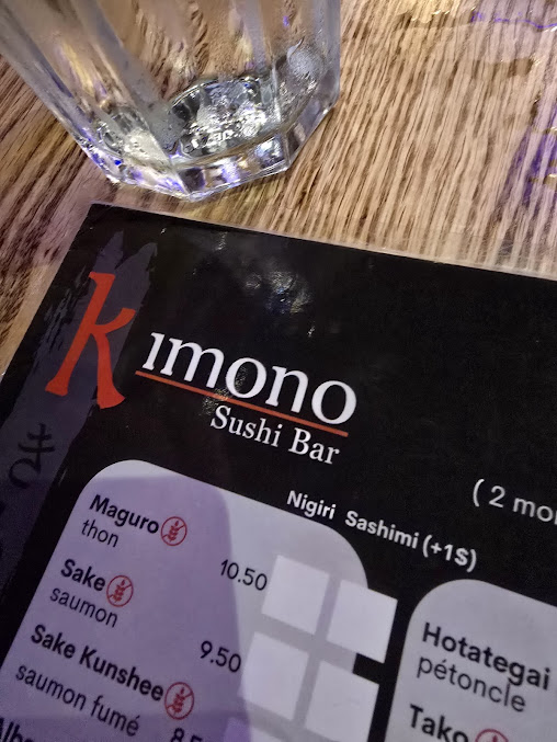 Menu Kimono Sushi - 28