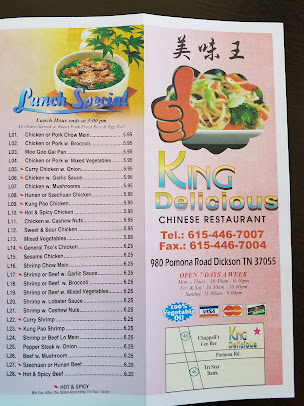 Menu King Delicious - 21