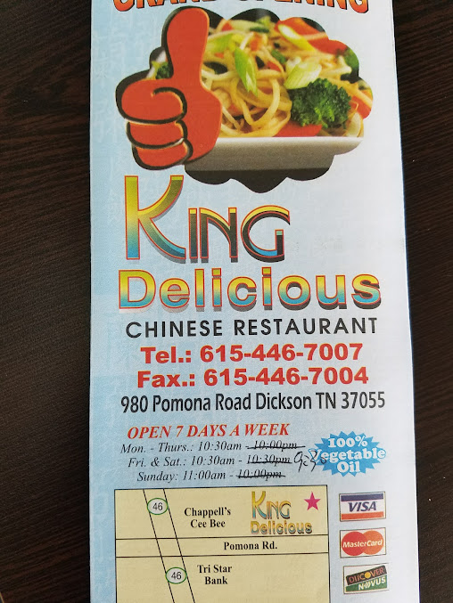 Menu King Delicious - 24