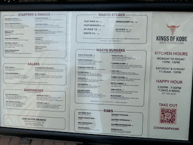 Menu Kings Of Kobe - Wagyu Kitchen & Bar - 24