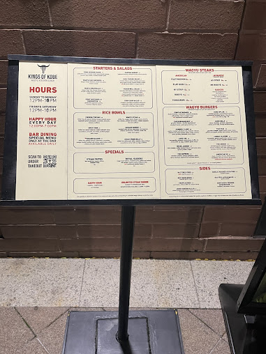 Menu Kings Of Kobe - Wagyu Kitchen & Bar - 29