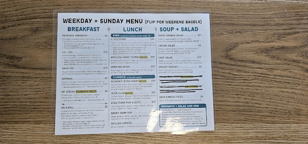 Menu Kingston Bread + Bar - 22