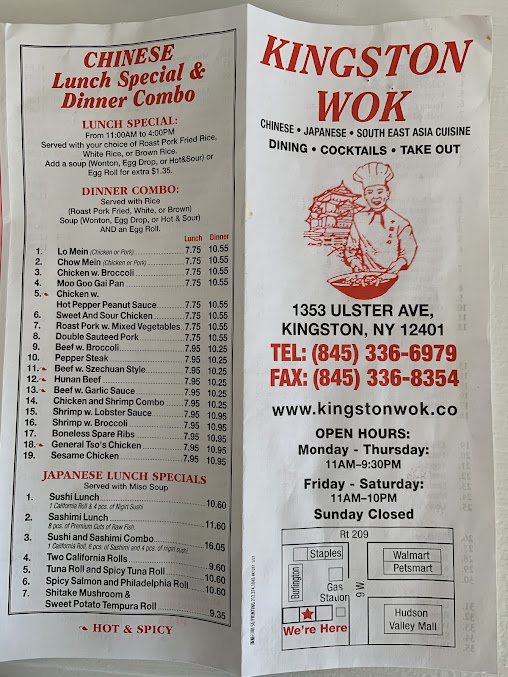Menu Kingston Wok - 24