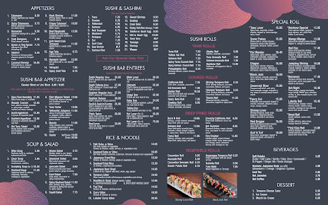 Menu Koi Japanese Hibachi Sushi - 25