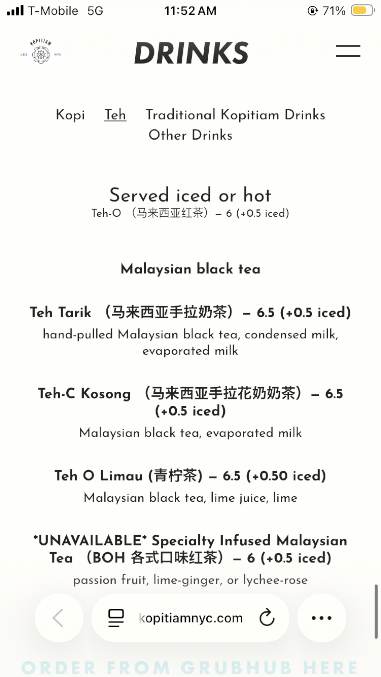 Menu Kopitiam - 22