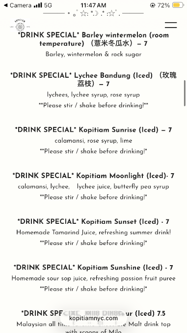 Menu Kopitiam - 25