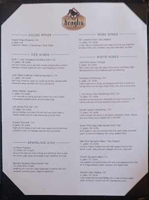 Menu Kroghs Restaurant Brew Pub - 28