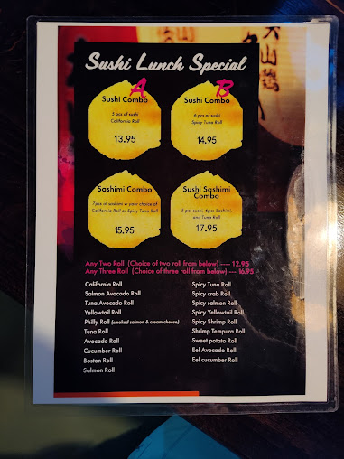 Menu Kumo Hibachi Sushi - 20