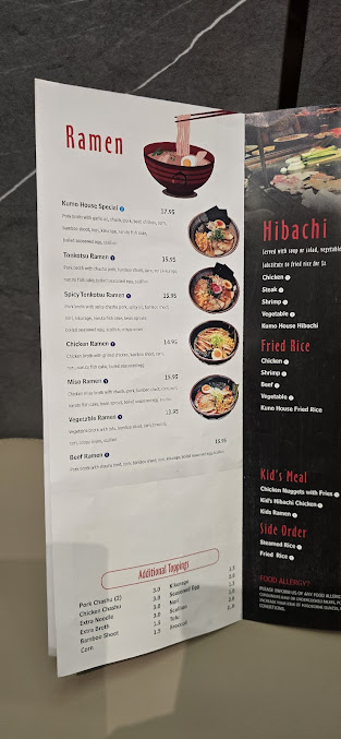 Menu Kumo Hibachi Sushi - 25