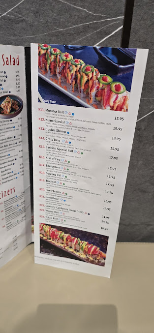 Menu Kumo Hibachi Sushi - 28