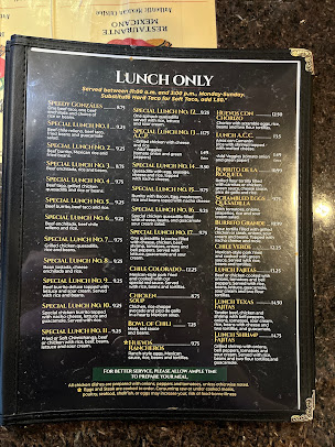Menu La Cocina Mexican Restaurant Garner #6 - 26