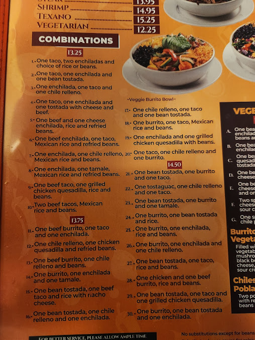 Menu La Cocina Mexican Restaurant Garner #6 - 29