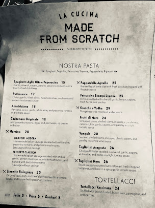 Menu La Cucina Ristorante Italiano - 21