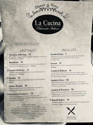Menu La Cucina Ristorante Italiano - 23