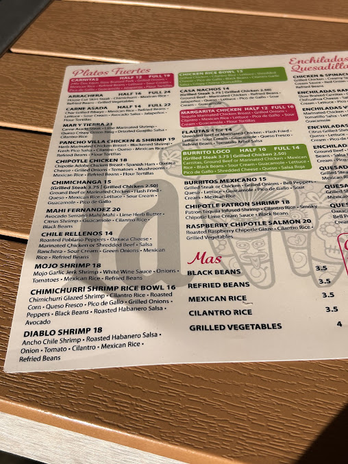 Menu La Fiesta Port Orange - 20