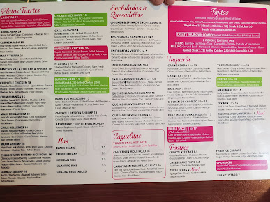 Menu La Fiesta Port Orange - 21