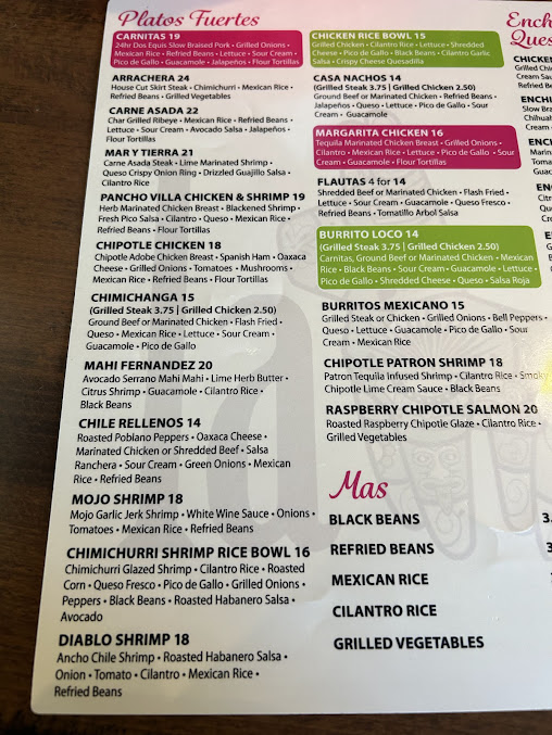 Menu La Fiesta Port Orange - 25