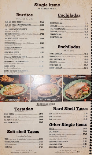 Menu La Fountain Mexican Restaurant Herriman - 21