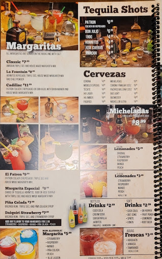Menu La Fountain Mexican Restaurant Herriman - 23