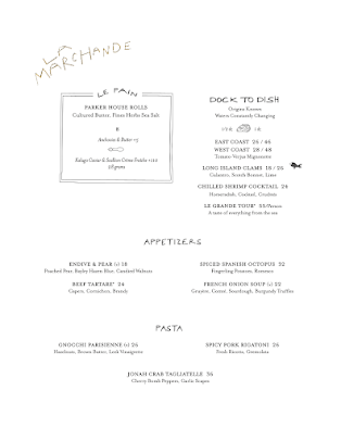 Menu La Marchande - 20