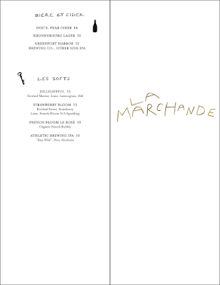 Menu La Marchande - 21