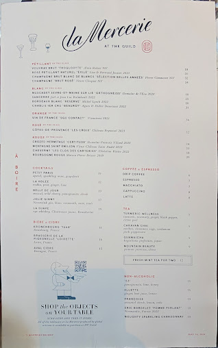 Menu La Mercerie - 27