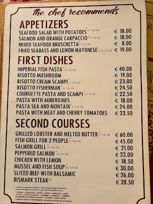 Menu La Nuova Piazzetta Navona - 27