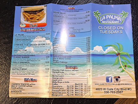 Menu La Palma Restaurant - 20