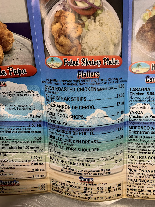 Menu La Palma Restaurant - 26