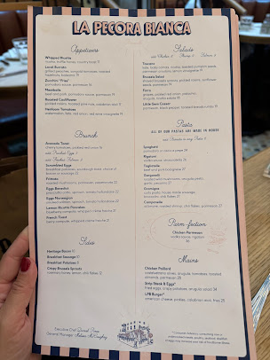 Menu La Pecora Bianca Soho - 21