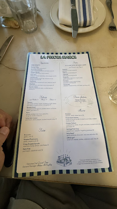 Menu La Pecora Bianca Soho - 28